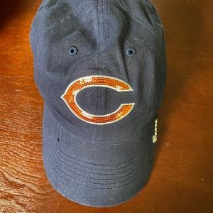 Chicago Bears sequin hat